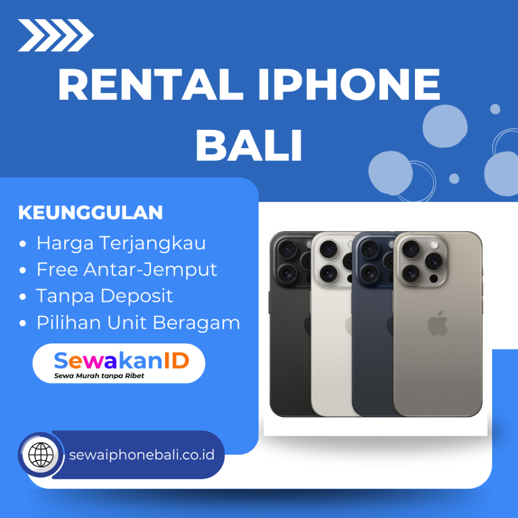 Rental iPhone Bali