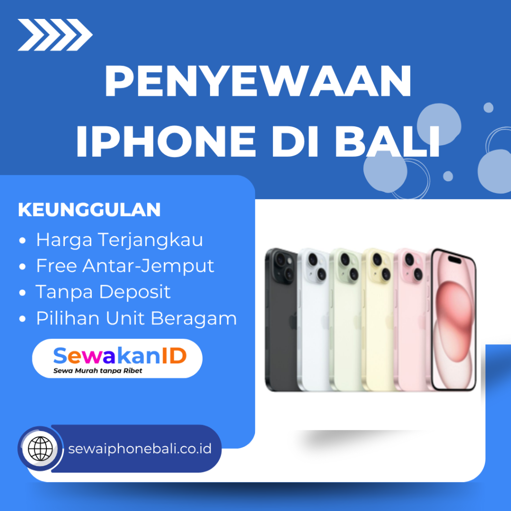 Penyewaan iPhone di Bali
