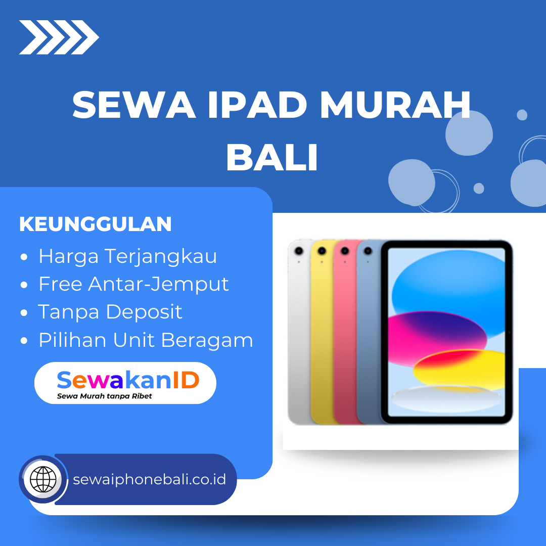 Sewa iPad Murah Bali