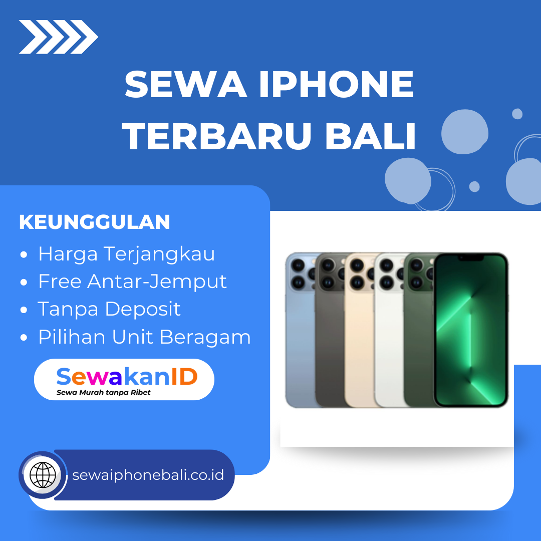 Sewa iPhone Terbaru Bali