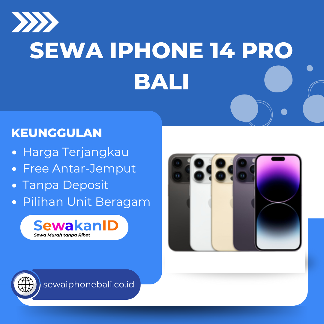 Sewa Iphone 14 Pro Bali