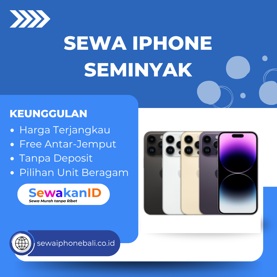 sewa iPhone Seminyak