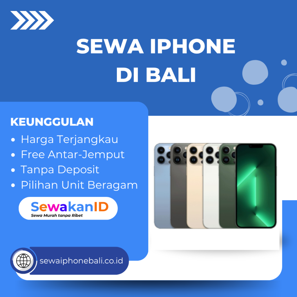 Sewa iPhone di Bali