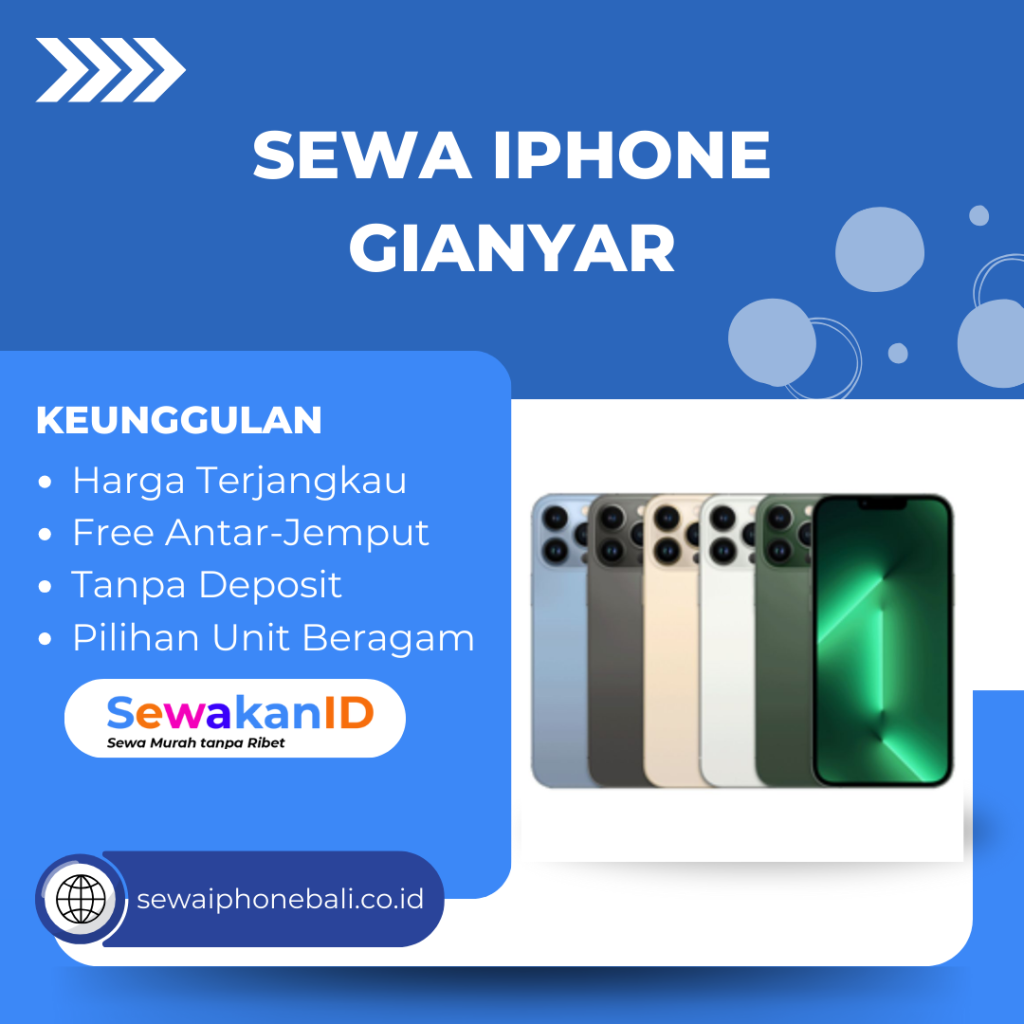 Sewa iPhone Gianyar