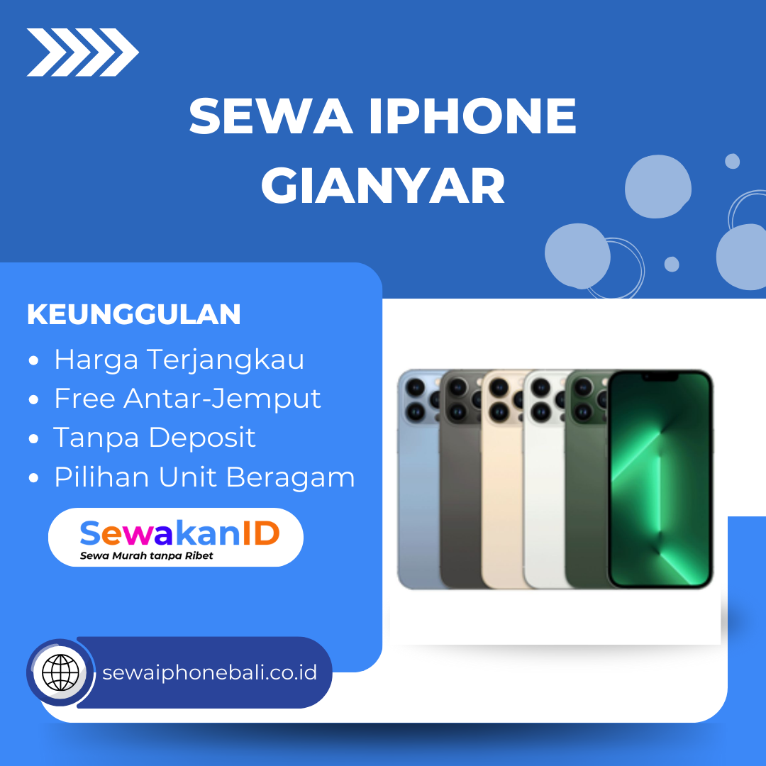 Sewa iPhone Gianyar