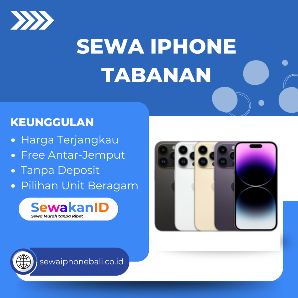 Sewa iPhone Tabanan