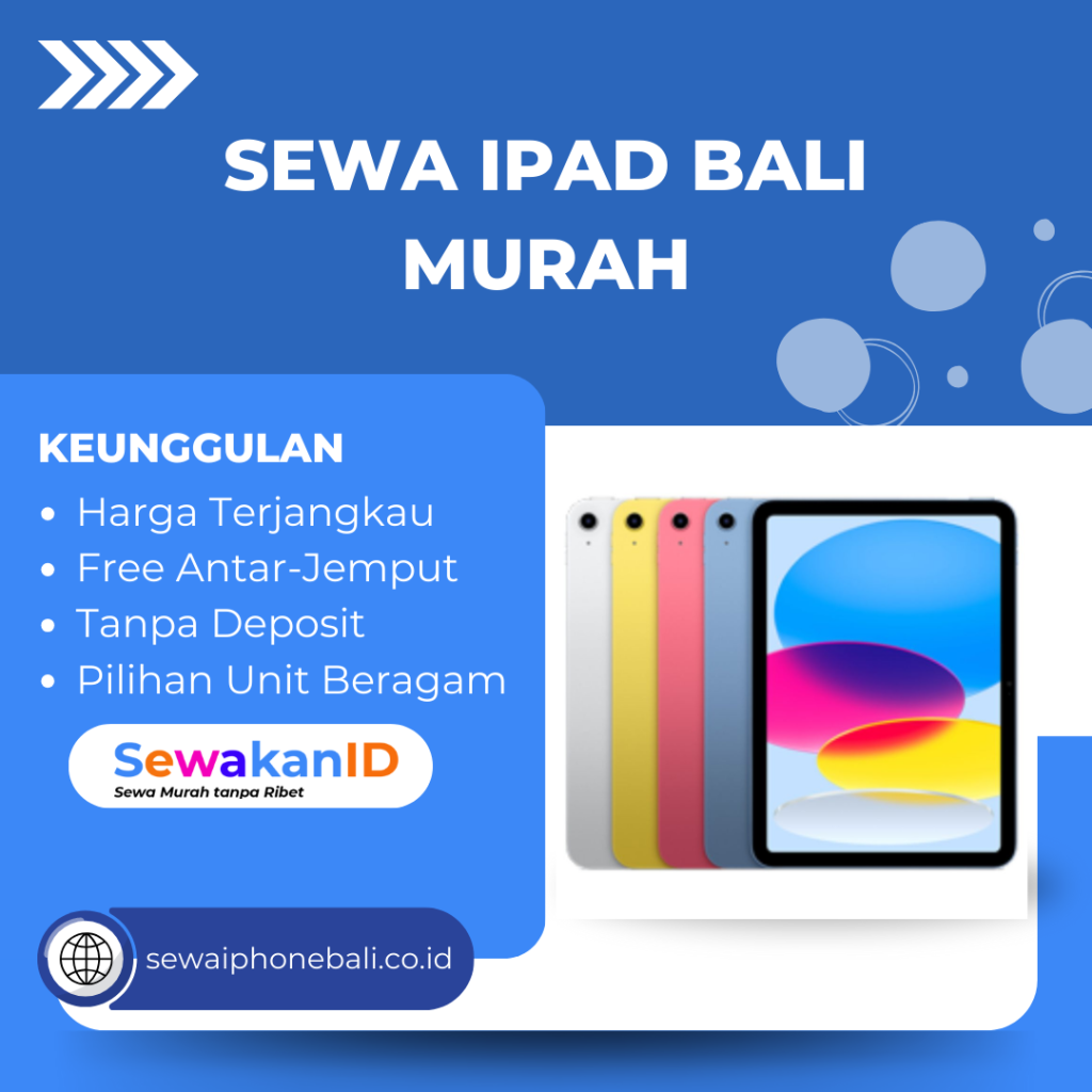 Sewa iPad Bali Murah
