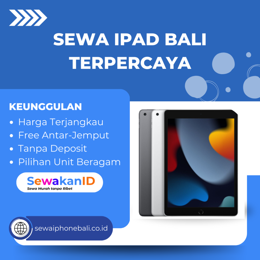 Sewa iPad Bali Terpercaya
