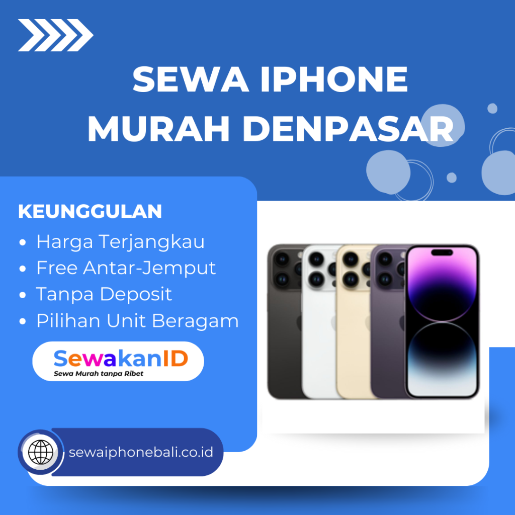 Sewa iPhone Murah Denpasar