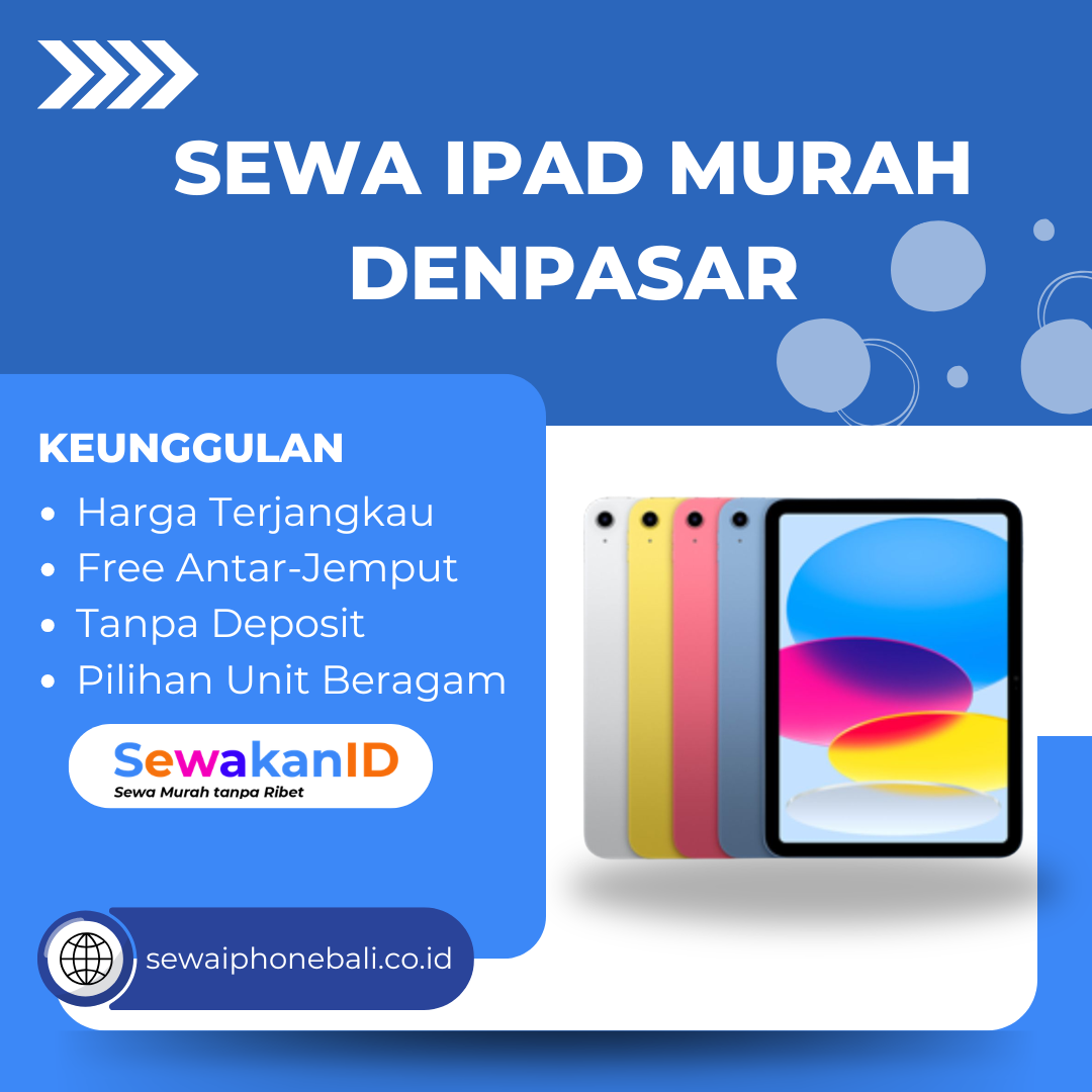 Sewa iPad Murah Denpasar