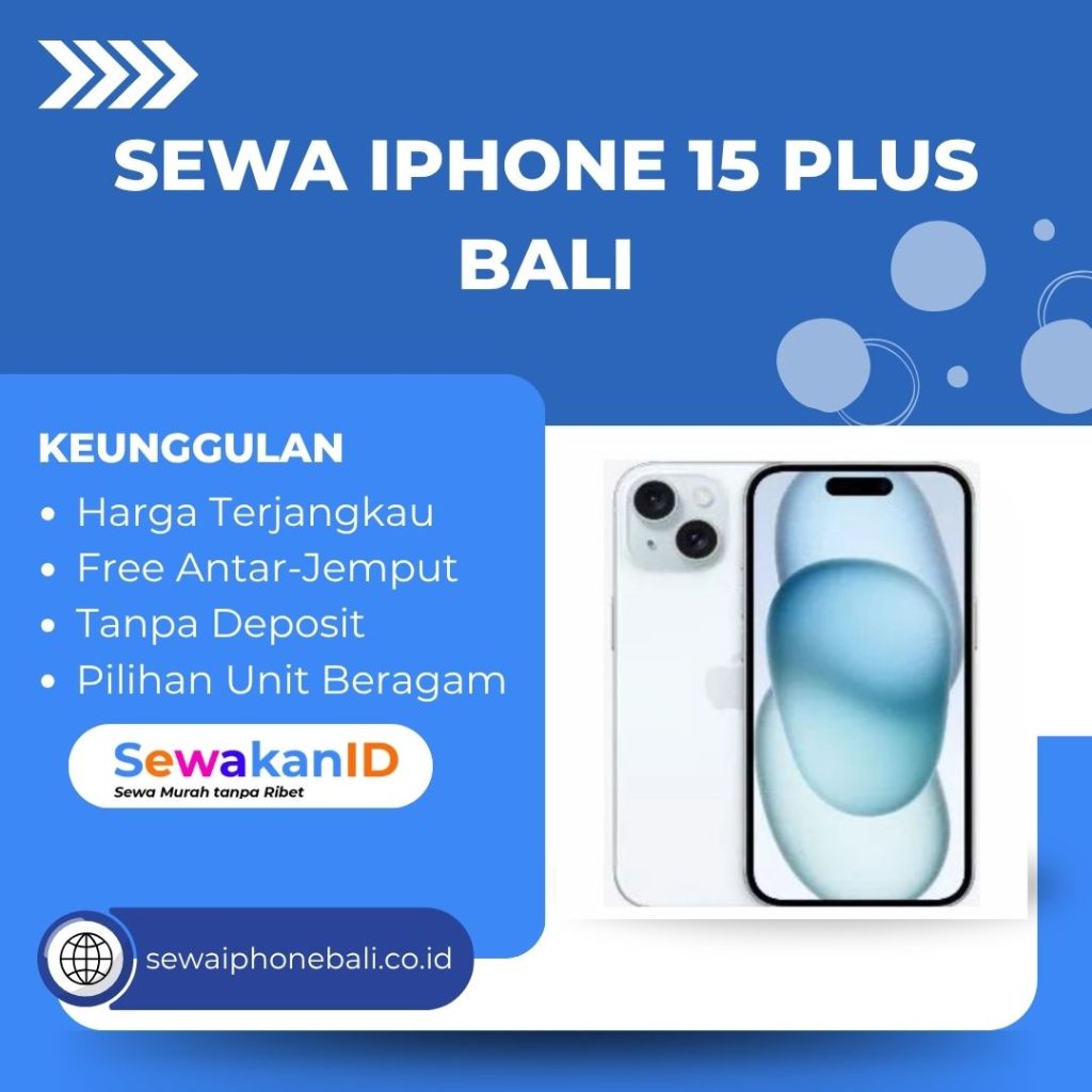 Rental iPhone 24 Jam Bali Murah