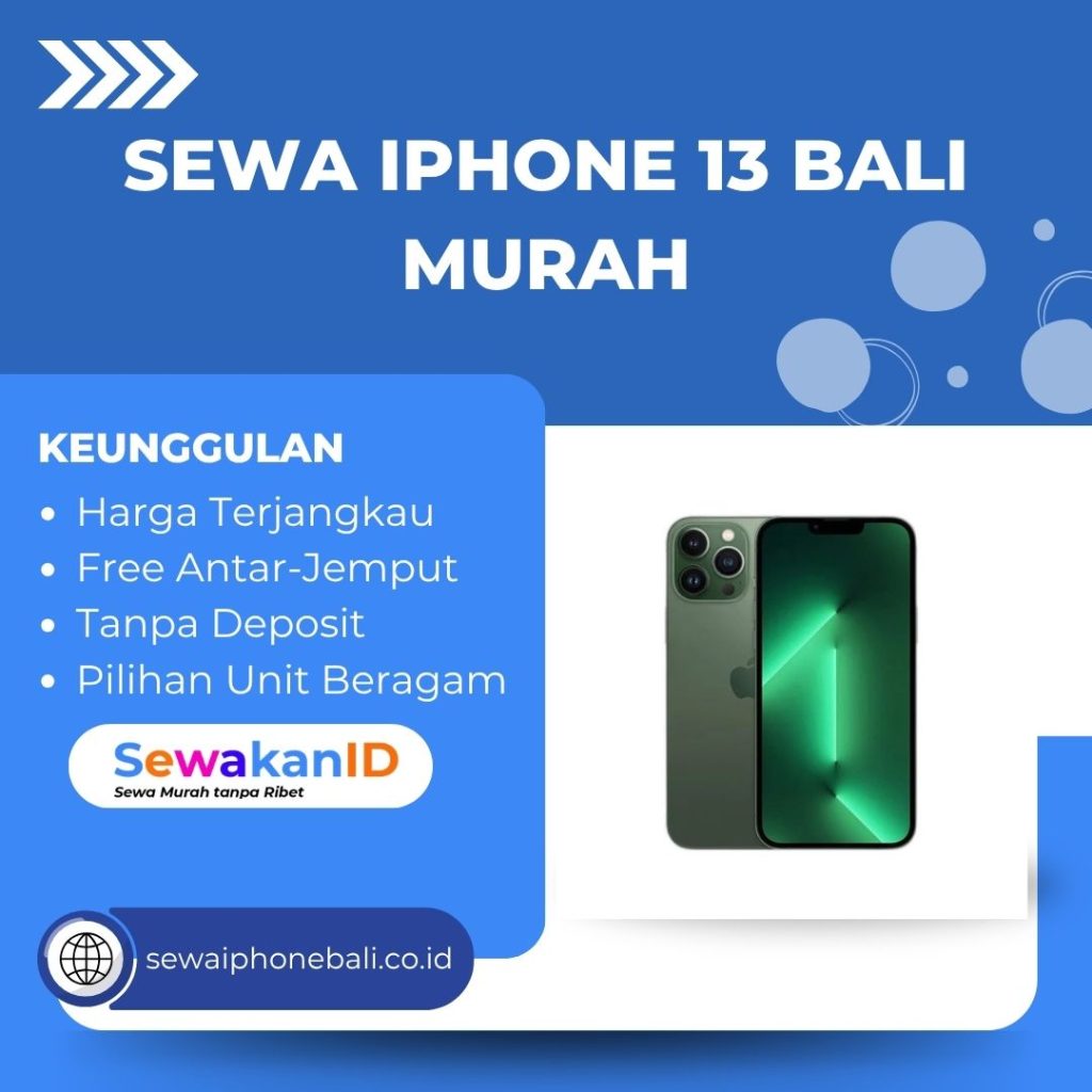 Sewa iPhone 13 Bali Murah