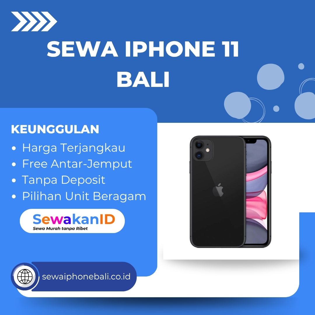 Sewa iPhone 11 Bali