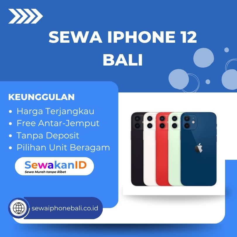 sewa iphone 12 bali