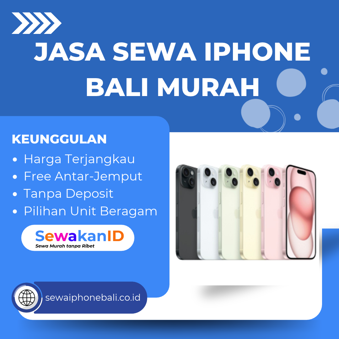Jasa Sewa iPhone Bali Murah