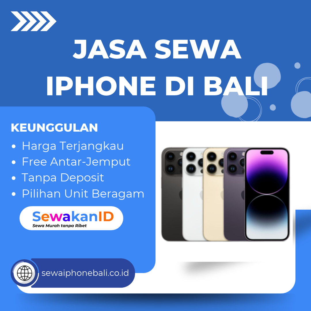 Jasa Sewa iPhone di Bali