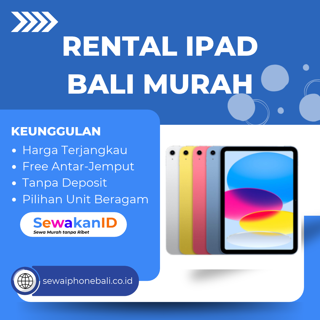 Rental iPad Bali Murah
