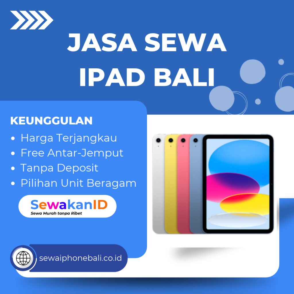 Jasa Sewa iPad Bali